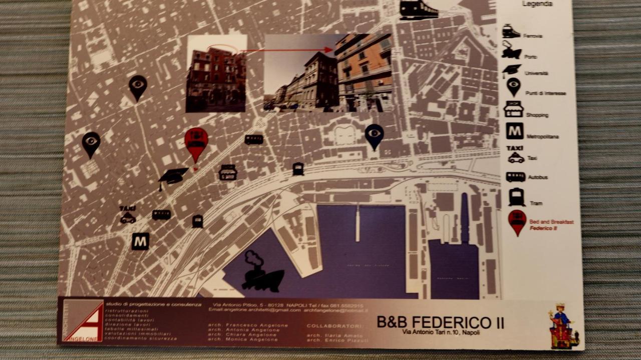 B&B Federico II Neapel Exterior foto